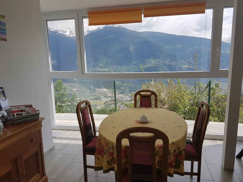 Appartement D'Hotes An Kaz La Crans-Montana Eksteriør billede